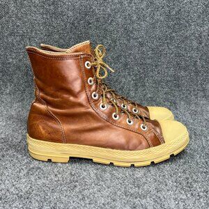 Converse XXHI Outside Hiker Shoes Men's 11 Brown Leather Vintage Retro Sneakers